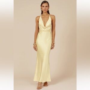 Posey Maxi Dress- Lemon